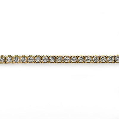 2.0ctw Round Diamond Tennis Bracelet - 14K Yellow Gold